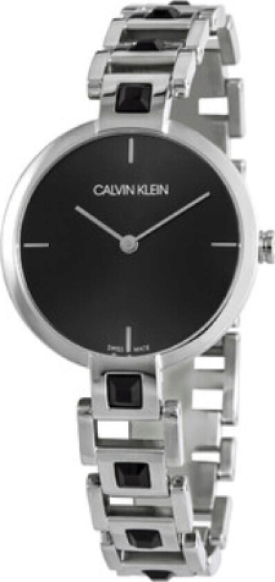 Dameklokke K9G23UB1 Sort/Stål Ø32 mm