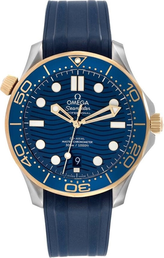 Herreklokke 210.22.42.20.03.001 Seamaster Diver 300M Blå/Gummi
