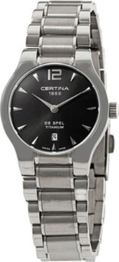 Dameklokke C012.209.44.087.00 DS Mini Spel Sort/Titan Ø30 mm