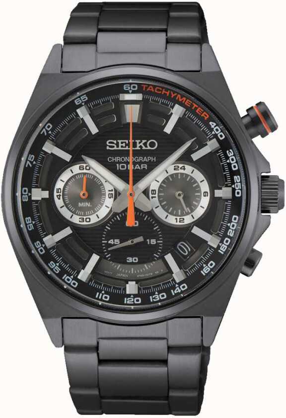 Herreklokke SSB399P1 Neo Sports Sort/Stål Ø41 mm