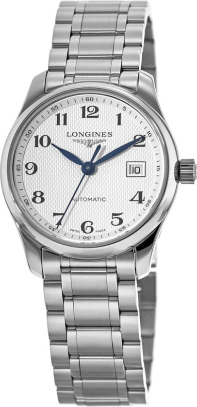 Dameklokke L2.257.4.78.6 Master Sølvfarget/Stål Ø29 mm