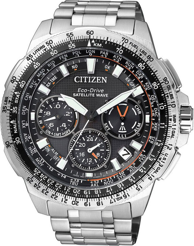 Herreklokke CC9020-54E Titanium Sort/Titan Ø47 mm