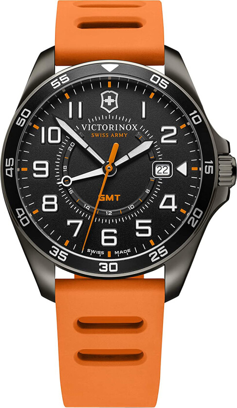 Herreklokke 241897 Sort/Gummi Ø42 mm