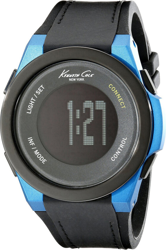 Herreklokke 10022808 Technology LCD/Gummi Ø47 mm