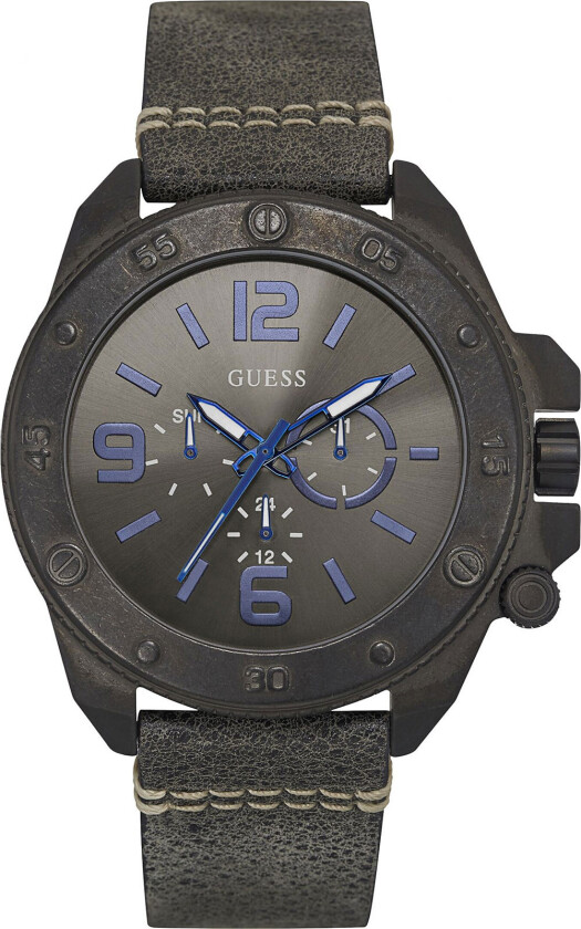 Herreklokke W0659G3 Viper Grå/Lær Ø46 mm