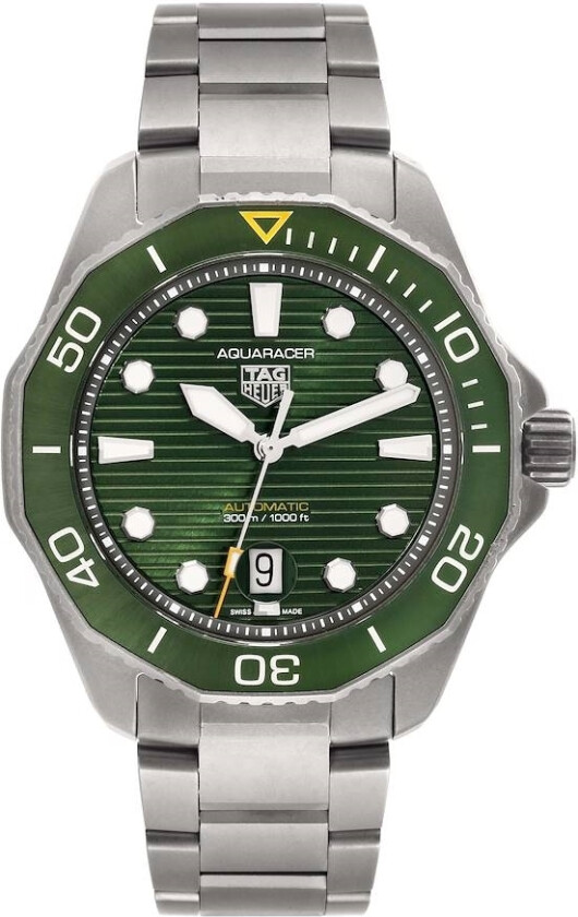 Herreklokke WBP208B.BF0631 Aquaracer Grønn/Titan Ø43 mm