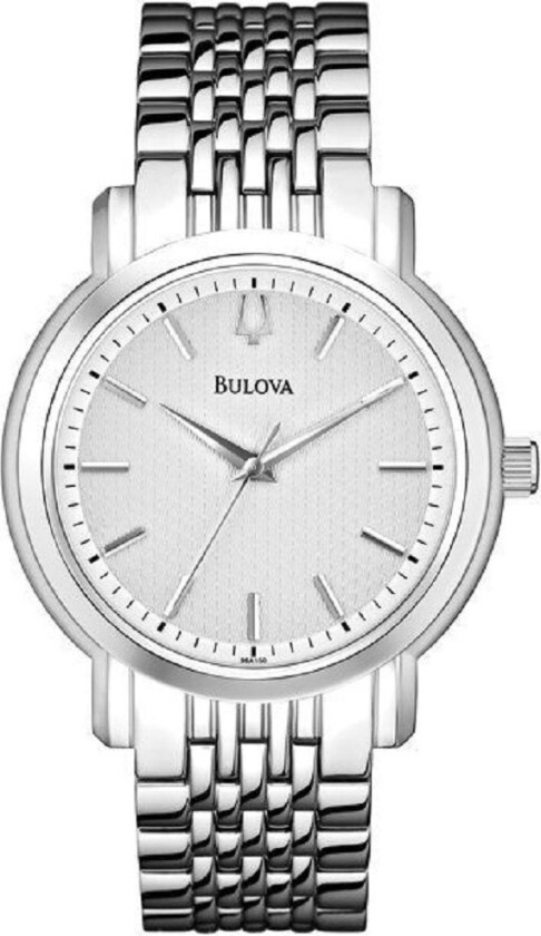 Herreklokke 96A150 Sølvfarget/Stål Ø38 mm