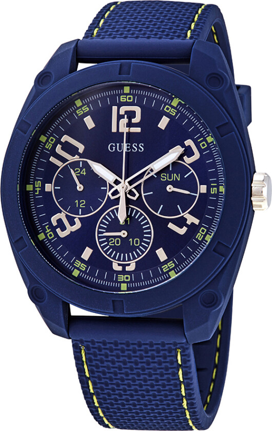 Herreklokke W1256G3 Blå/Gummi Ø46 mm