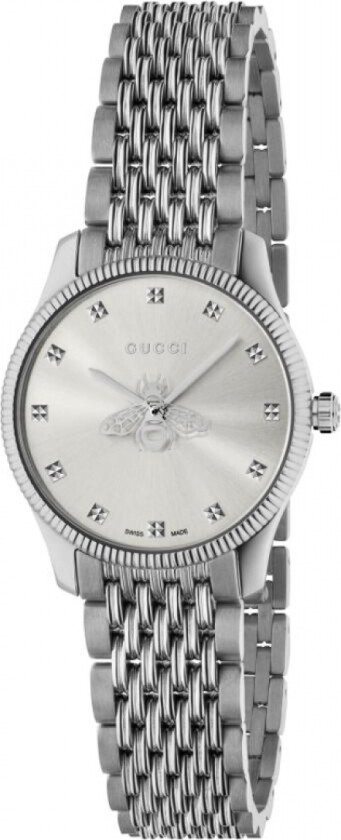 Dameklokke YA1265019 G-Timeless Sølvfarget/Stål Ø29 mm