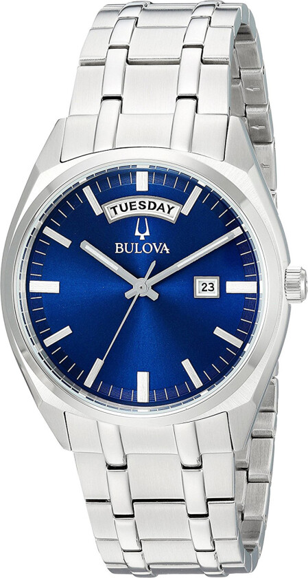 Herreklokke 96C125 Dress Blå/Stål Ø39 mm