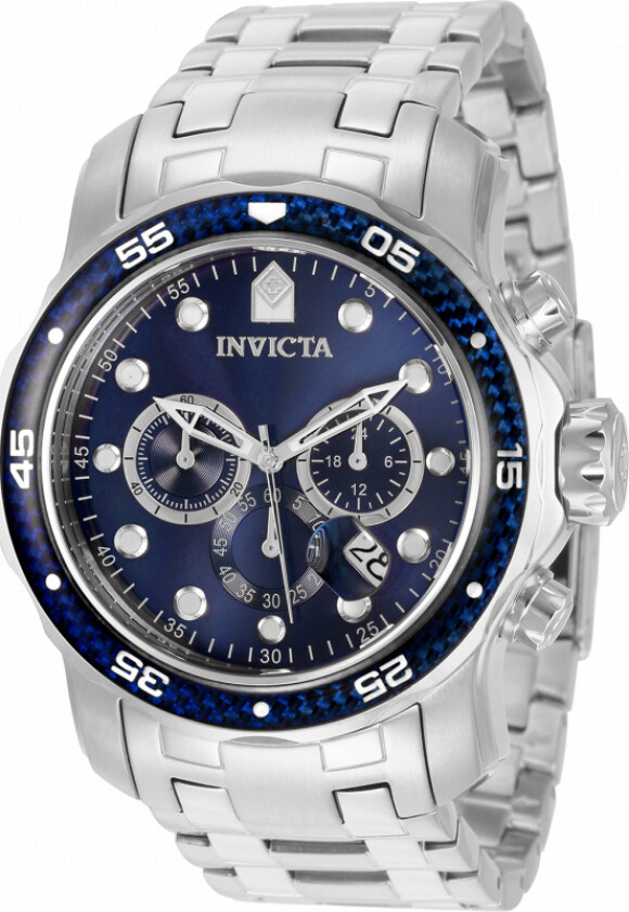 Herreklokke 35396 Pro Diver Blå/Stål Ø48 mm