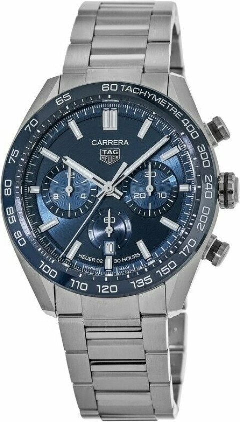 Herreklokke CBN2A1A.BA0643 Carrera Blå/Stål Ø44 mm