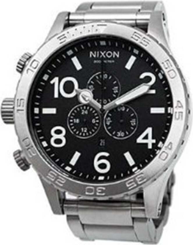 A083000-00 The 51-30 Chrono Sort/Stål Ø51 mm
