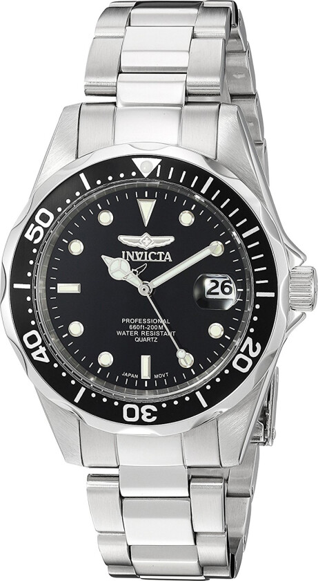 Herreklokke 8932 Pro Diver Mako Sort/Stål Ø37.5 mm