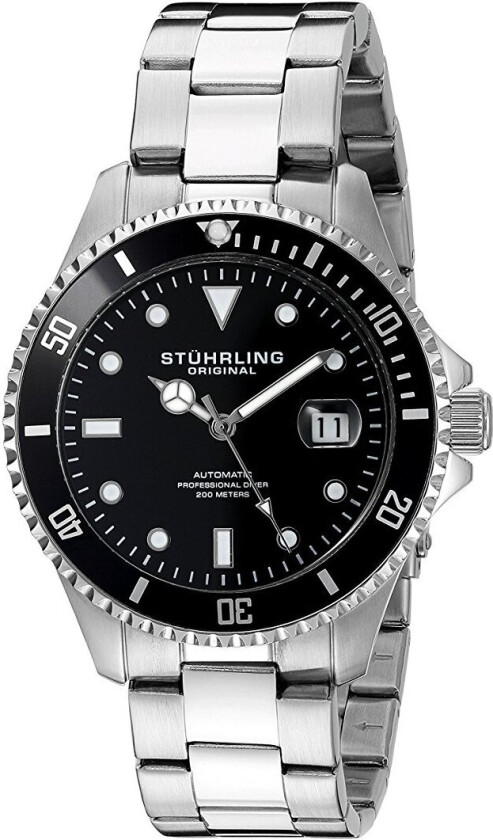 Herreklokke 792.01 Aquadiver Regatta Sort/Stål