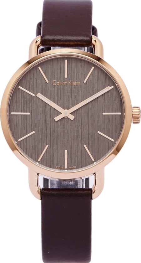 Dameklokke K7B236G3 Dress Grå/Lær Ø36 mm