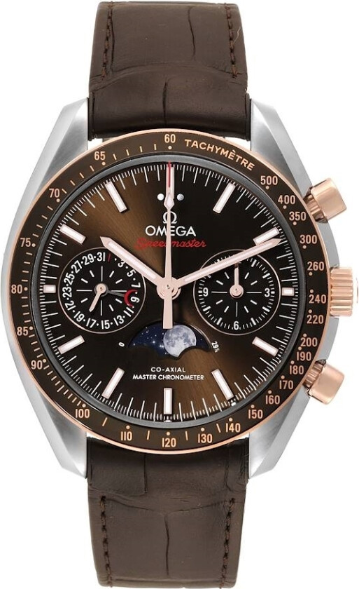 Herreklokke 304.23.44.52.13.001 Speedmaster Moonwatch Brun/Lær