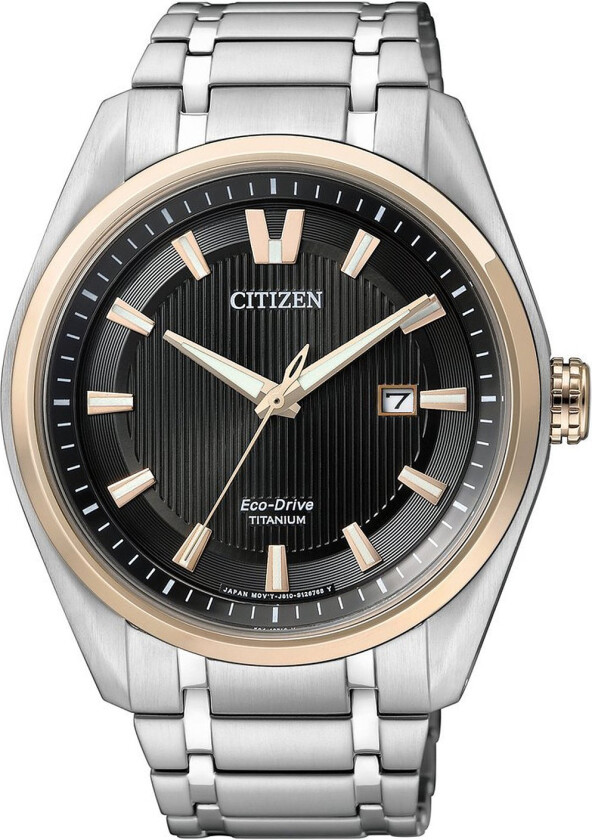 Herreklokke AW1244-56E Titanium Sort/Titan Ø41 mm