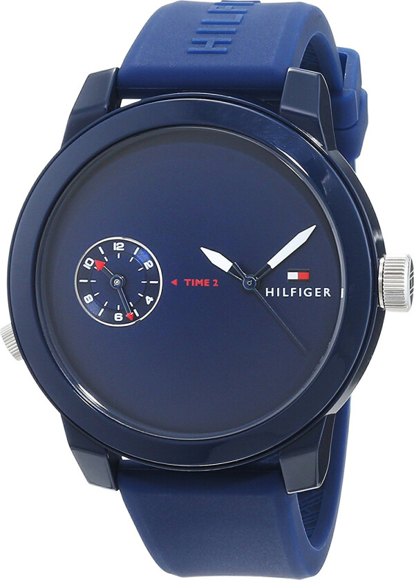 Herreklokke 1791325 Dress Blå/Gummi Ø44 mm