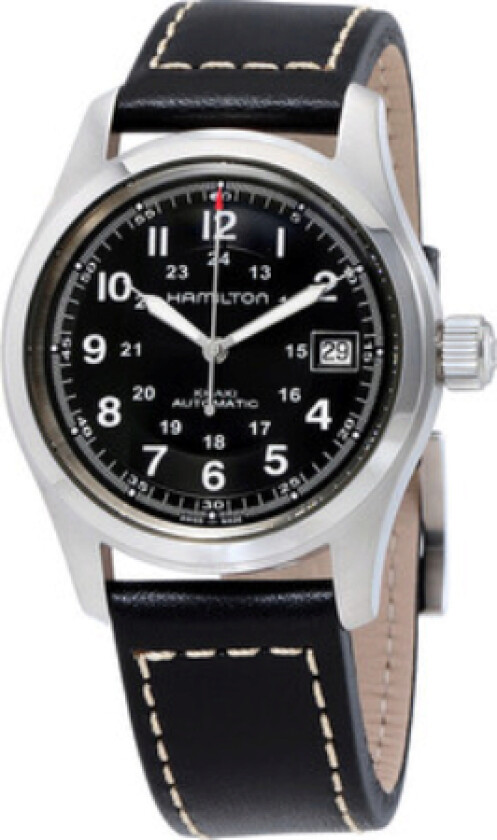 Herreklokke H24585331 American Classic Ventura Sort/Gummi