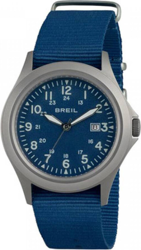 Herreklokke TW1485 Army Blå/Tekstil Ø42 mm