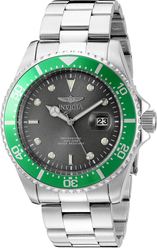 Herreklokke 22021 Pro Diver Grå/Stål Ø43 mm