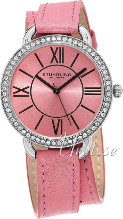 Dameklokke 587.03 Vogue Deauville Rosa/Lær Ø37