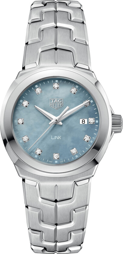 Dameklokke WBC1313.BA0600 Link Damklockor Blå/Stål Ø32 mm
