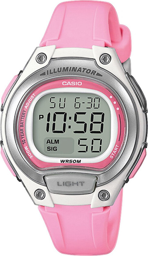 Dameklokke LW-203-4AVEF Collection LCD/Resinplast Ø38.1 mm