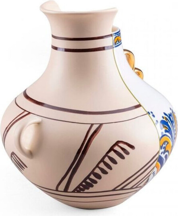 - Hybrid Nazca Vase In Porcelain
