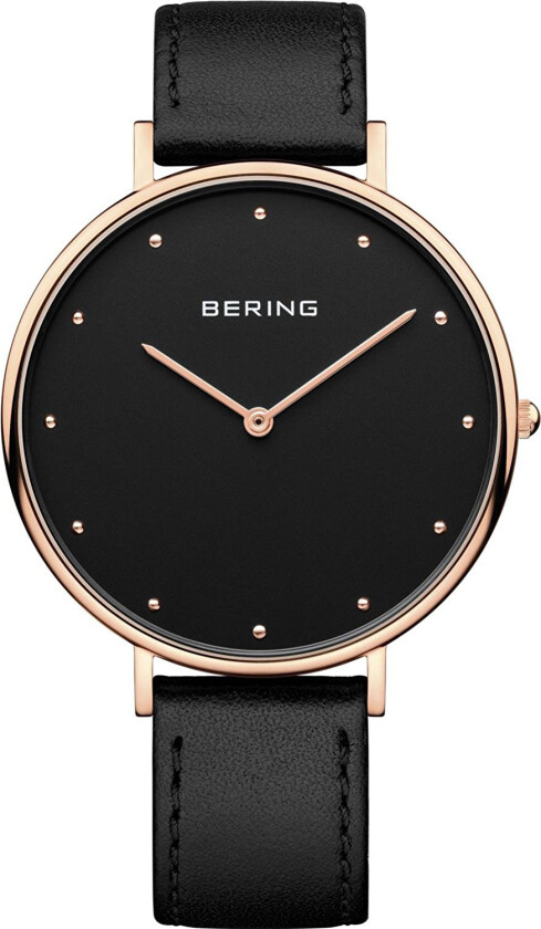 14839-462 Classic Sort/Lær Ø39 mm