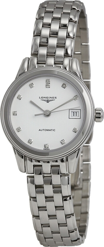 Dameklokke L4.274.4.27.6 Grande Classique Hvit/Stål Ø26 mm