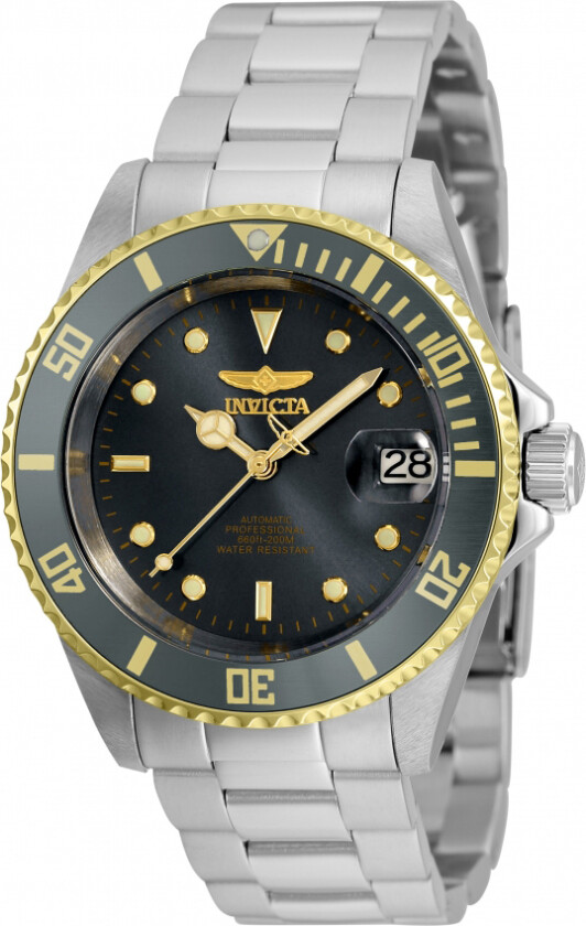 Herreklokke 35847 Pro Diver Grå/Stål Ø40 mm