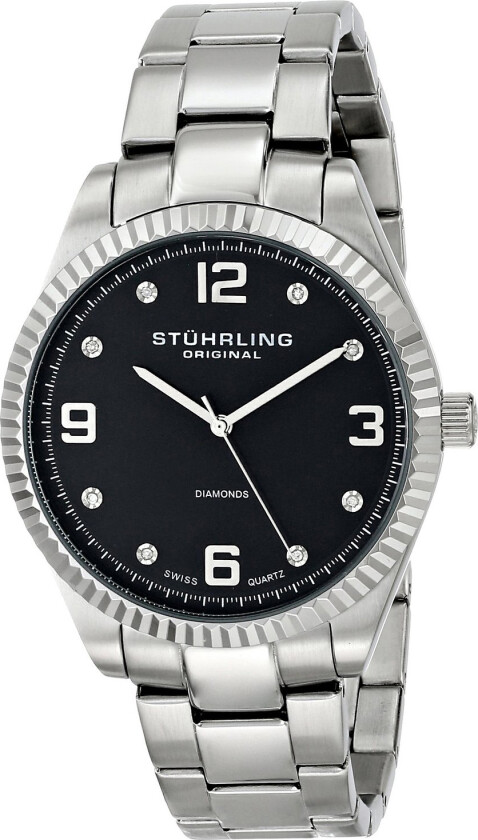 Herreklokke 607G.02 Classic Allure Sort/Stål