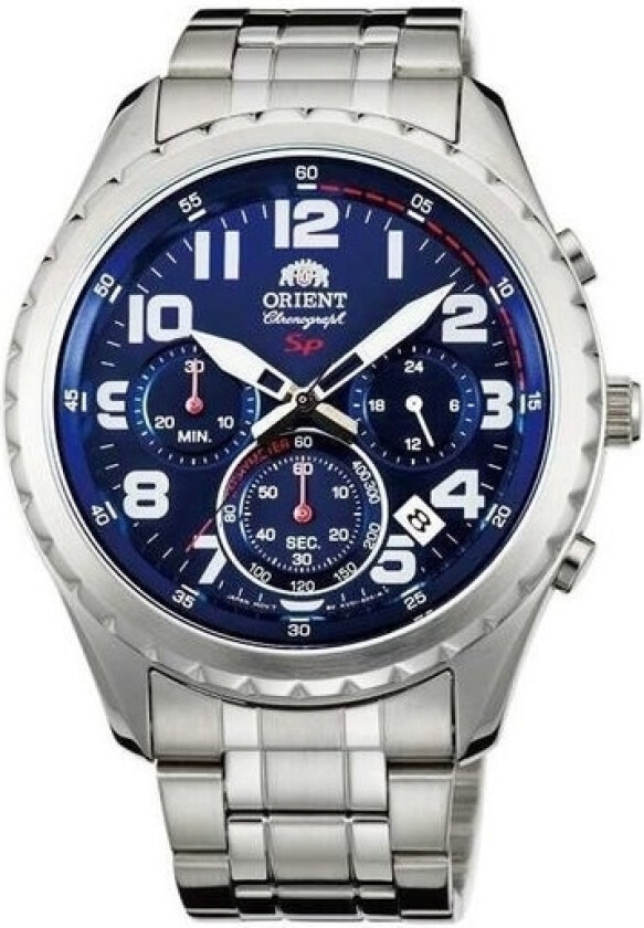 Herreklokke FKV01002D0 Sp Blå/Stål Ø44 mm