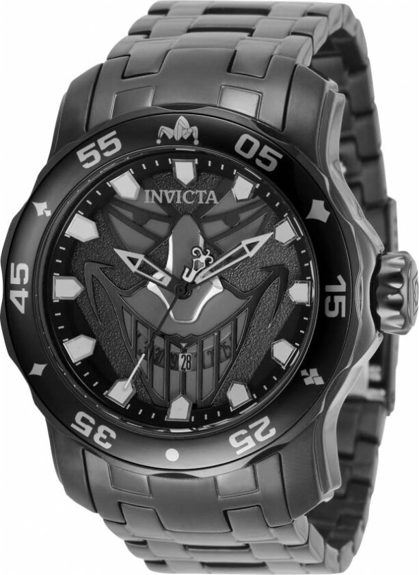 Herreklokke 35616 Dc Comics Grå/Stål Ø48 mm
