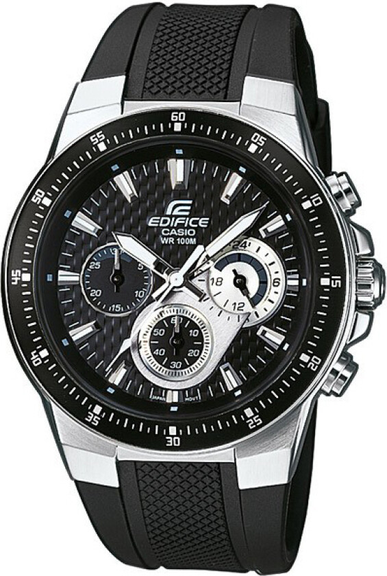 Herreklokke EF-552-1AVEF Edifice Sort/Resinplast Ø44 mm