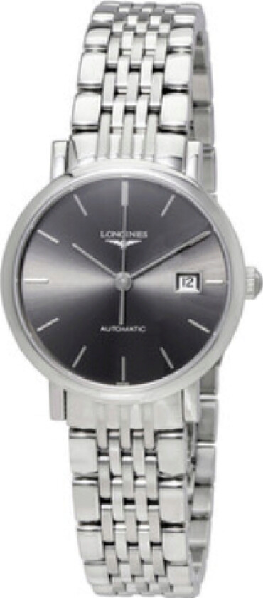 Dameklokke L4.310.4.72.6 Elegant Grå/Stål Ø29 mm
