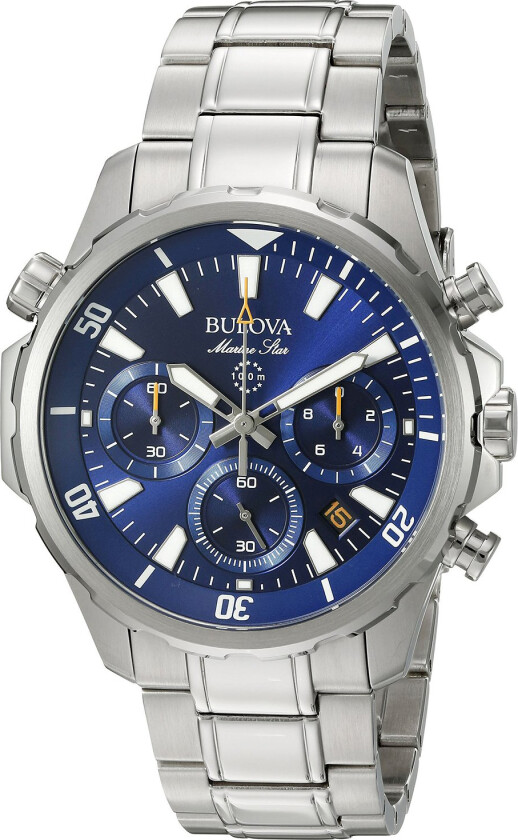 Herreklokke 96B256 Marine Star Blå/Stål Ø43 mm