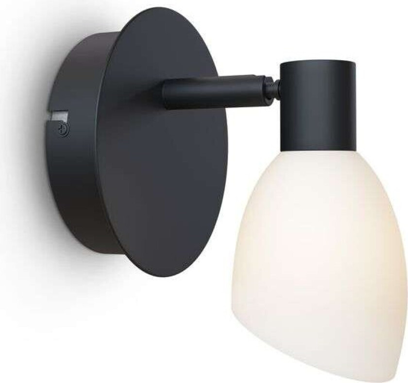 - Cut 2 Vegglampe Black/Opal