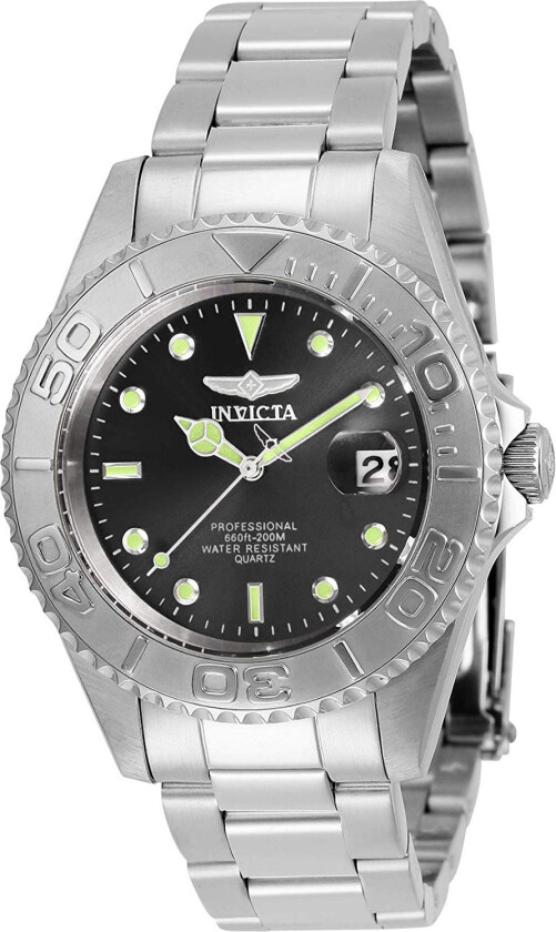 Herreklokke 29937 Pro Diver Sort/Stål Ø37.5 mm