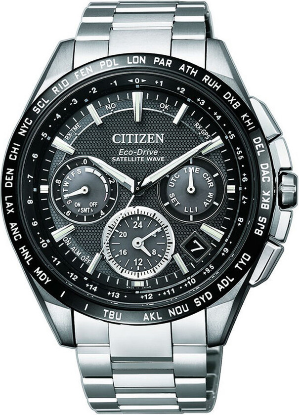 Herreklokke CC9015-54E Elegance Sort/Titan Ø44 mm