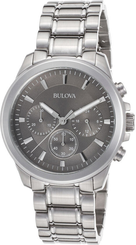 Herreklokke 96A180 Bracelet Grå/Stål Ø40 mm