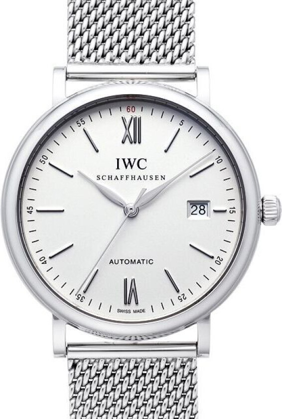 Herreklokke IW356505 Portofino Sølvfarget/Stål Ø40 mm
