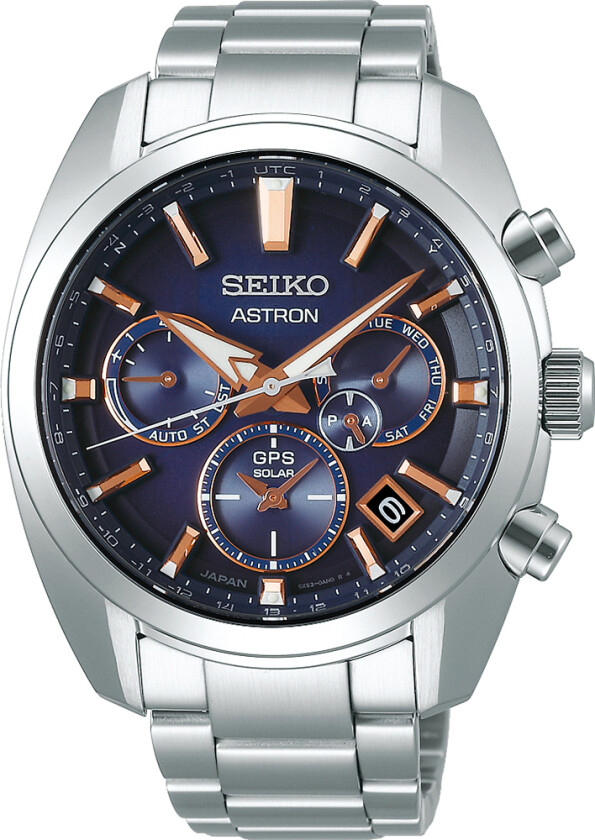 Herreklokke SSH049J1 Astron Blå/Stål Ø42.8 mm