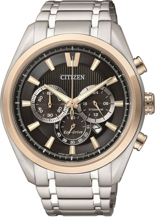 Herreklokke CA4014-57E Titanium Sort/Titan Ø44 mm
