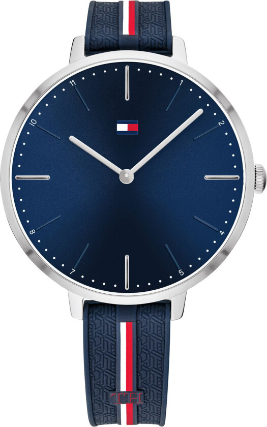 Dameklokke 1782154 Blå/Gummi Ø38 mm