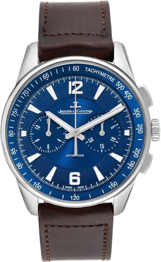 Herreklokke 9028480 Polaris Blå/Lær Ø42 mm