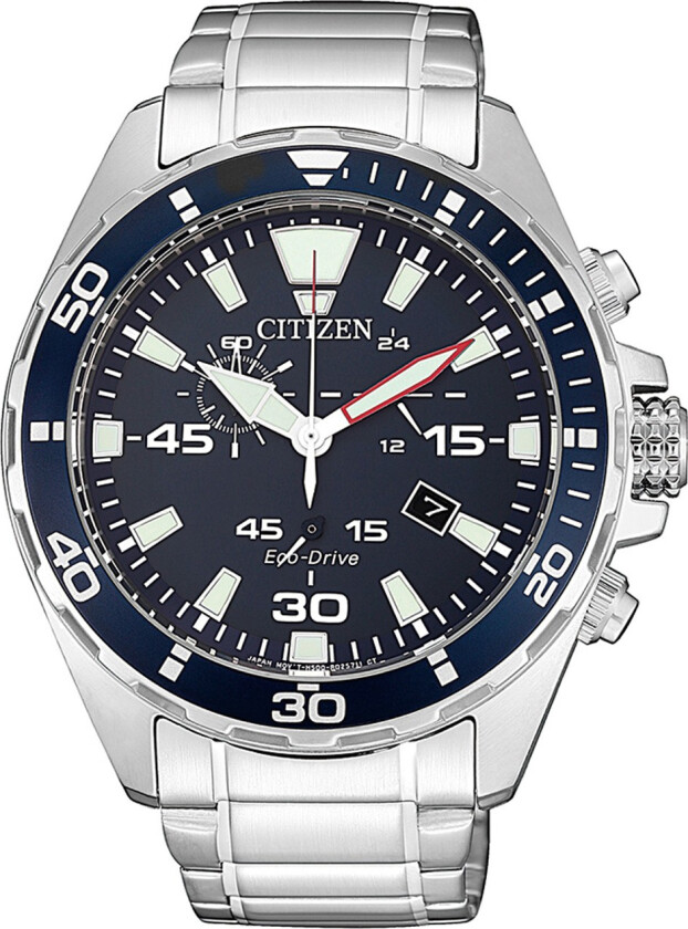 Herreklokke AT2431-87L Eco Drive 180 Blå/Stål Ø43.5 mm