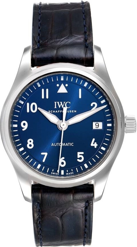 Herreklokke IW324008 Pilots Classic Blå/Lær Ø36 mm